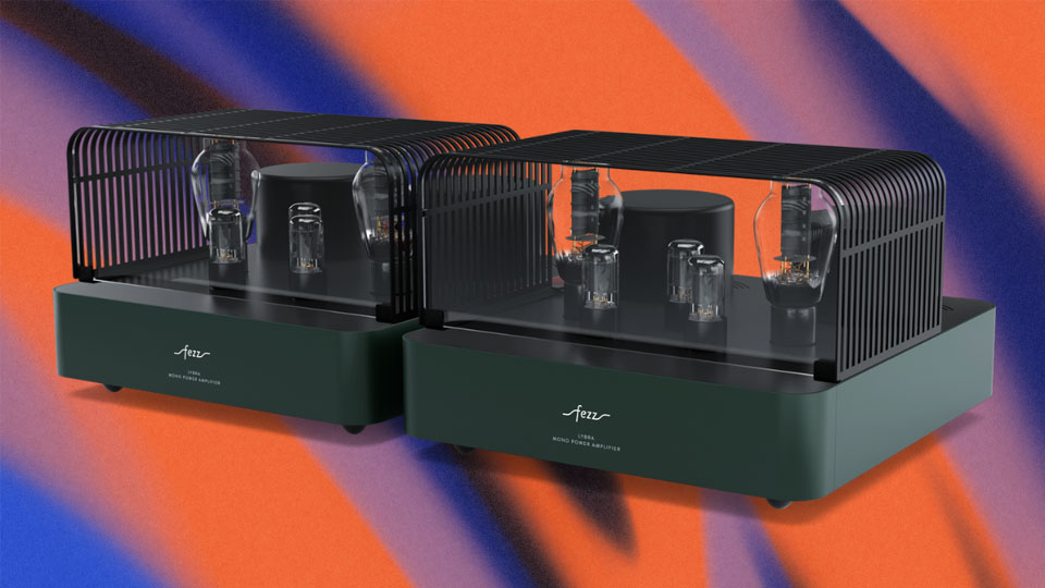 Fezz Audio EVO Lybra MK2 dual mono végfok erősítő csővédő ráccsal gedeon audio