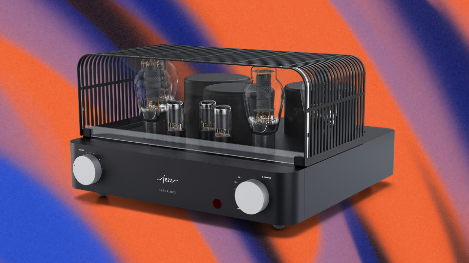 Fezz Audio EVO Lybra MK2 csöves erősítő csővédő ráccsal gedeon audio