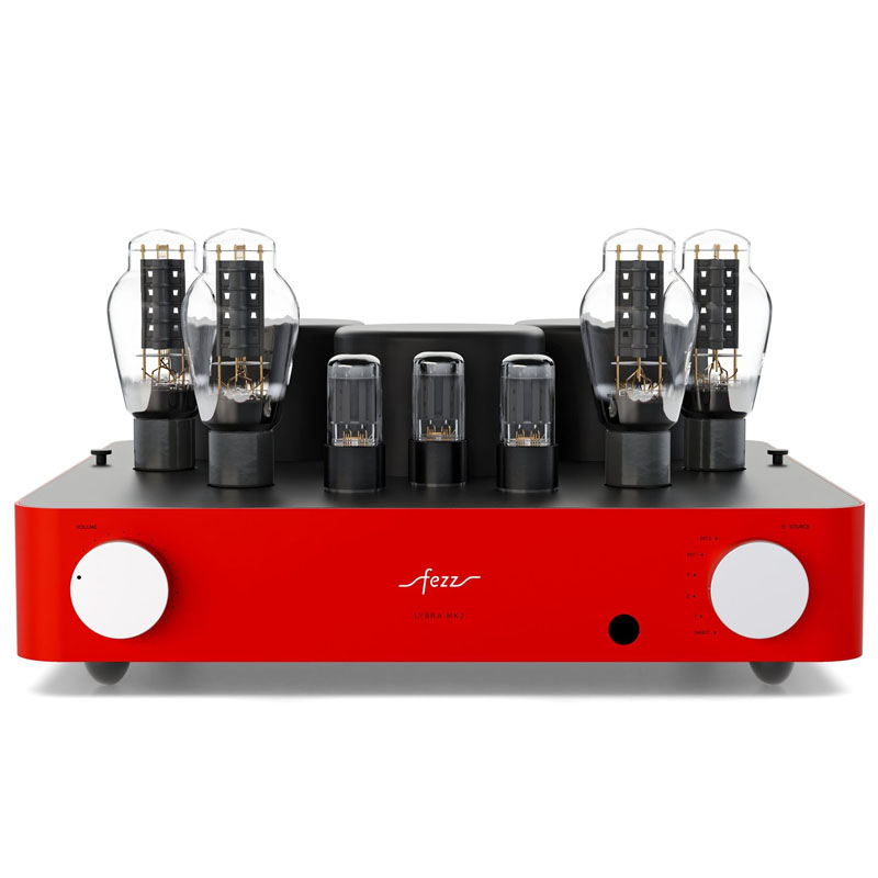 Fezz Audio EVO Lybra MKII csöves erősítő tűzpiros gedeon audio
