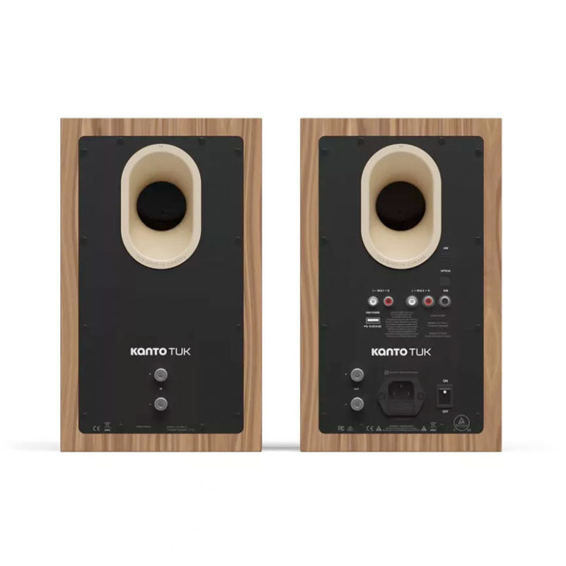 Kanto Audio TUK G2 Aktív hangfal dió hátoldal gedeon audio